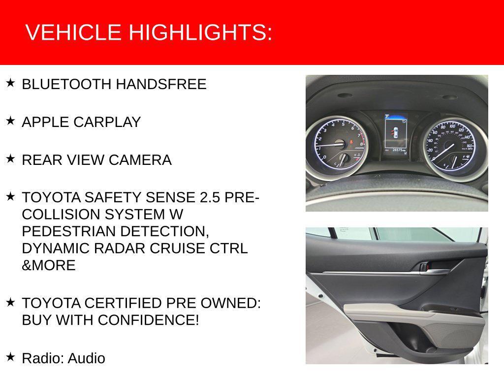 used 2023 Toyota Camry car, priced at $25,786
