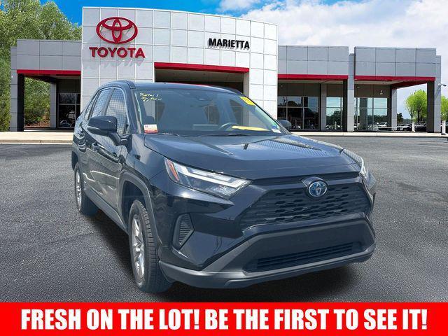 used 2022 Toyota RAV4 Hybrid car, priced at $33,298