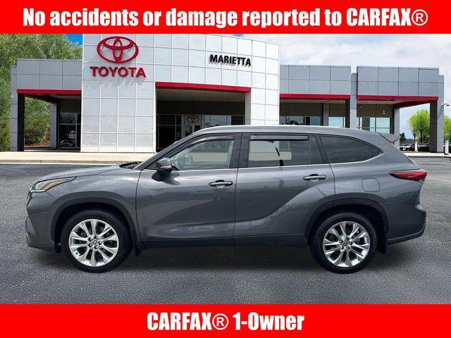 used 2023 Toyota Highlander Hybrid car, priced at $45,303