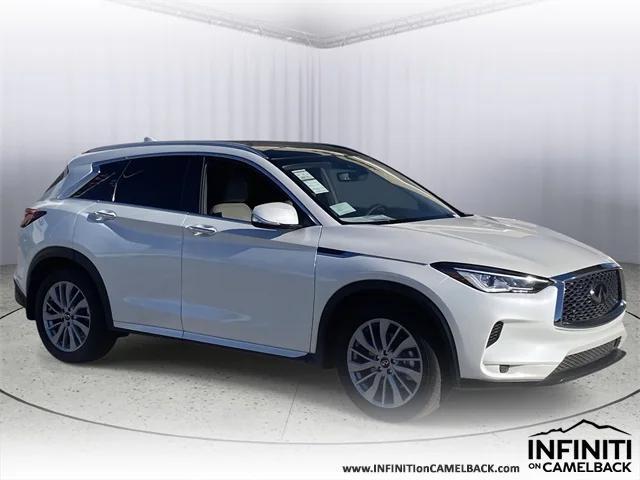 new 2025 INFINITI QX50 car, priced at $43,682