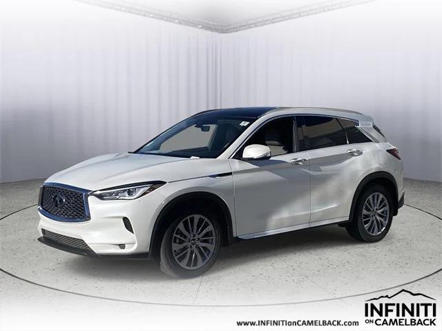 new 2025 INFINITI QX50 car, priced at $43,682