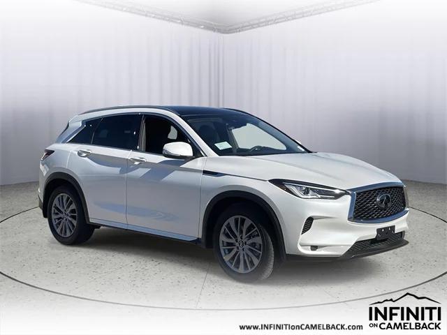 new 2025 INFINITI QX50 car, priced at $43,682
