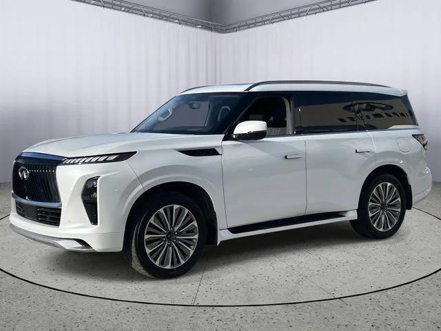 used 2025 INFINITI QX80 car, priced at $77,593