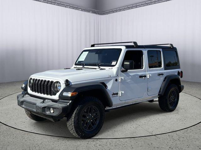used 2024 Jeep Wrangler car, priced at $32,589