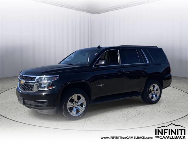 2017 Black Chevrolet Tahoe