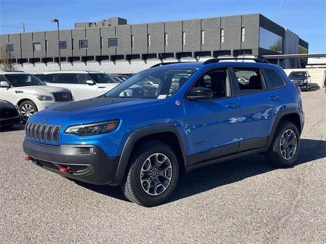 used 2022 Jeep Cherokee car, priced at $23,699