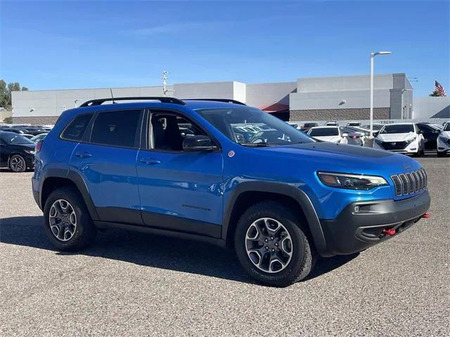 used 2022 Jeep Cherokee car, priced at $23,699