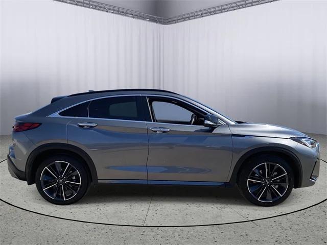 used 2025 INFINITI QX55 car, priced at $39,899