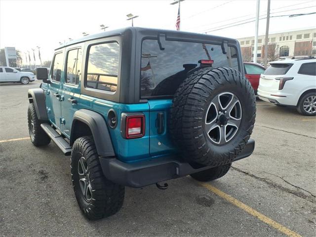 used 2020 Jeep Wrangler Unlimited car, priced at $23,682