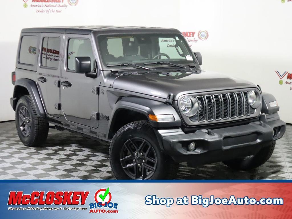used 2024 Jeep Wrangler car, priced at $30,395