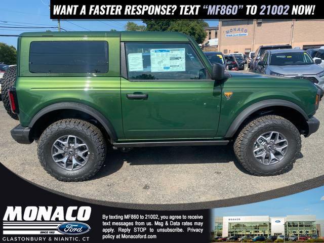 new 2025 Ford Bronco car, priced at $50,414