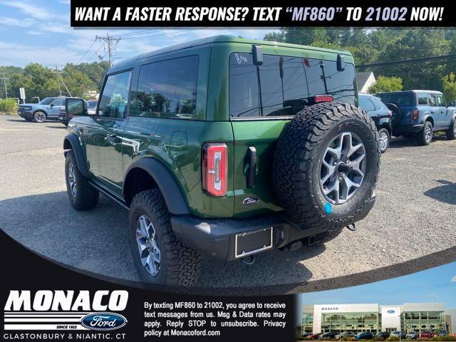 new 2025 Ford Bronco car, priced at $50,414