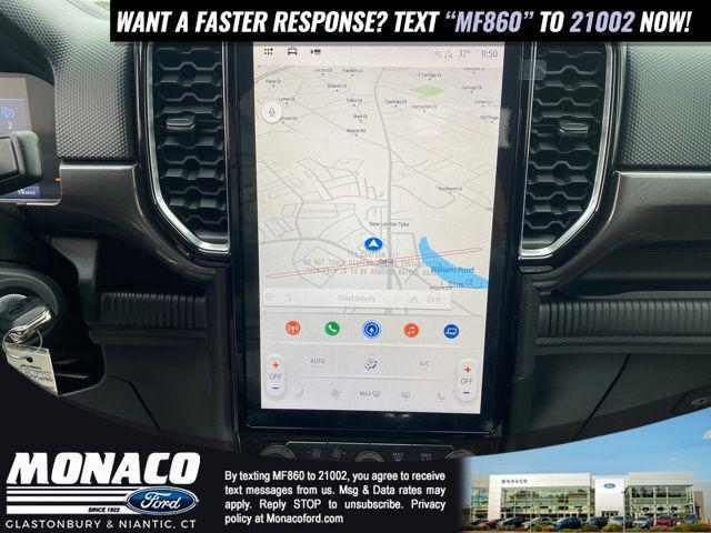 new 2025 Ford Ranger car, priced at $45,400