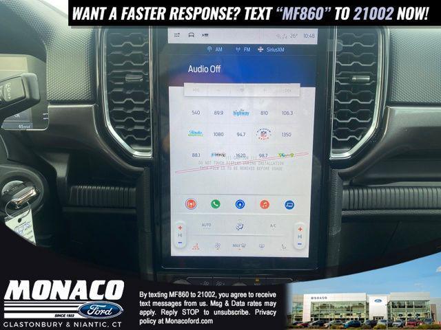 new 2025 Ford Ranger car, priced at $45,925