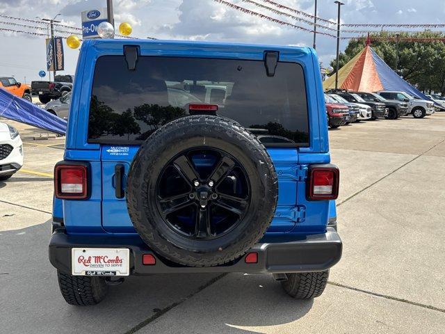 used 2021 Jeep Wrangler Unlimited car, priced at $41,564