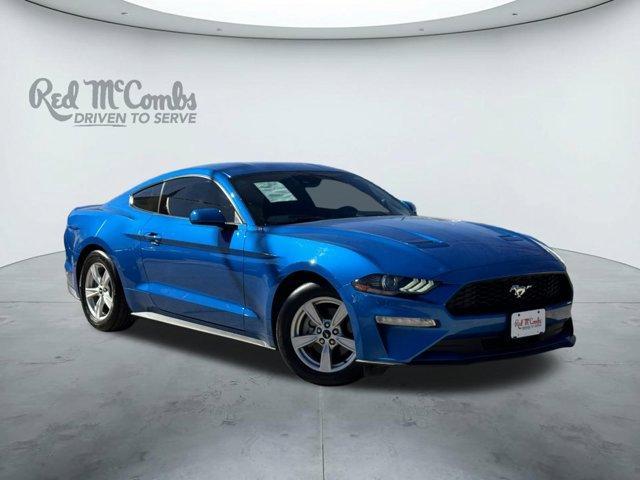 used 2021 Ford Mustang car, priced at $25,687