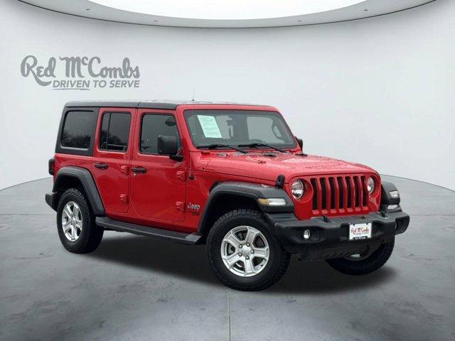 used 2018 Jeep Wrangler Unlimited car, priced at $23,471