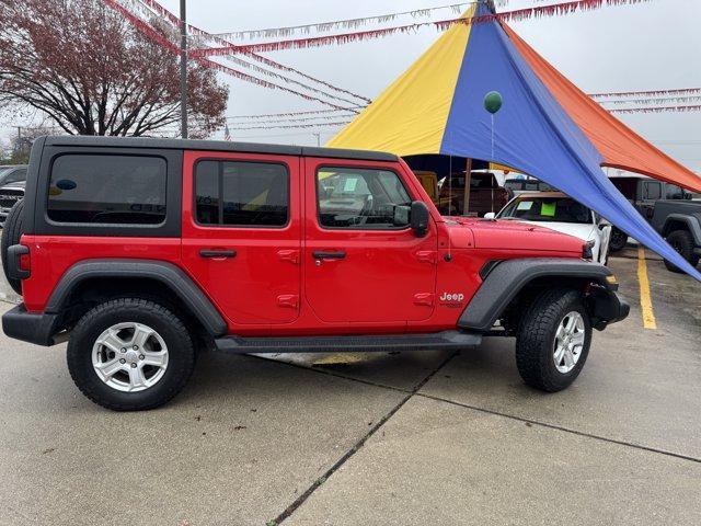 used 2018 Jeep Wrangler Unlimited car, priced at $23,471