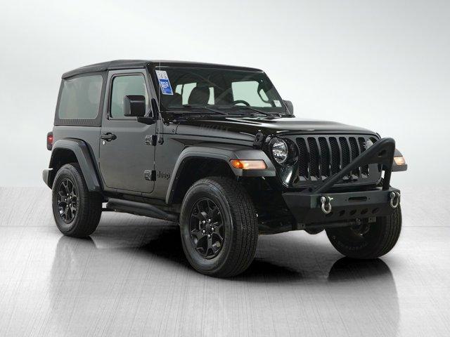 used 2021 Jeep Wrangler car, priced at $23,348