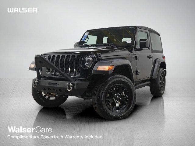 used 2021 Jeep Wrangler car, priced at $23,348