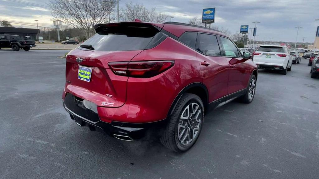 used 2024 Chevrolet Blazer car, priced at $30,500