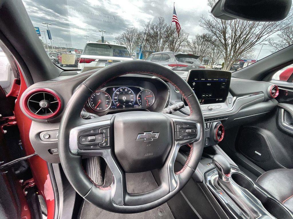 used 2024 Chevrolet Blazer car, priced at $30,500