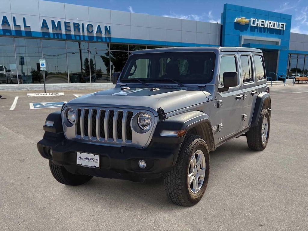 used 2021 Jeep Wrangler Unlimited car, priced at $24,500