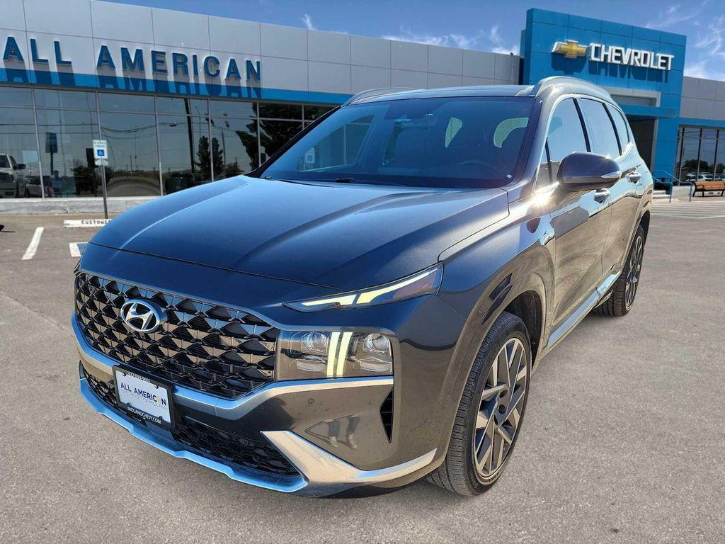 used 2022 Hyundai Santa Fe car, priced at $31,500