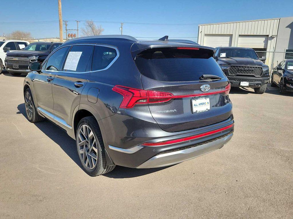 used 2022 Hyundai Santa Fe car, priced at $25,000