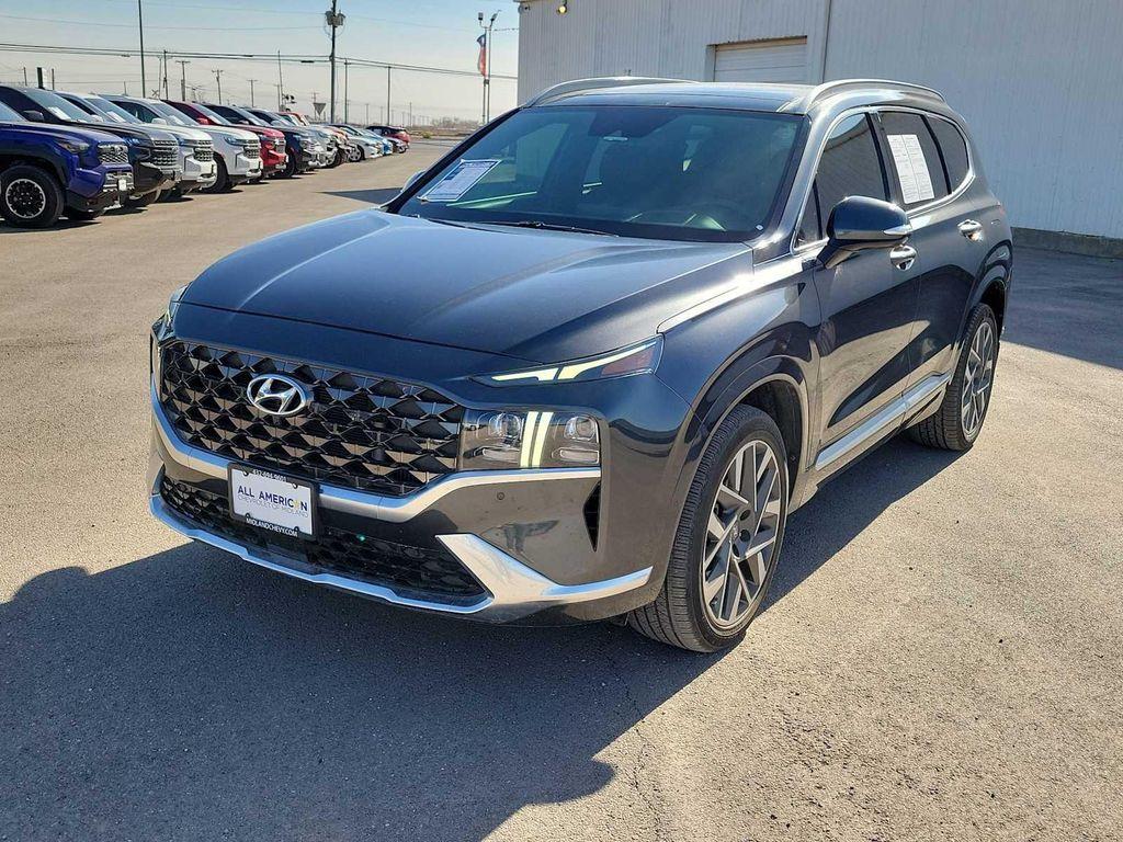 used 2022 Hyundai Santa Fe car, priced at $25,000