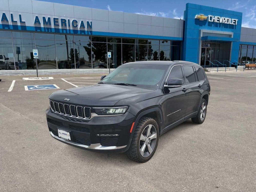 used 2021 Jeep Grand Cherokee L car, priced at $28,000