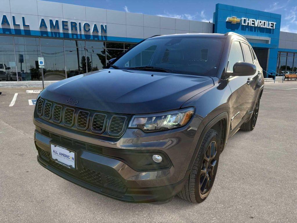 used 2024 Jeep Compass car, priced at $23,500