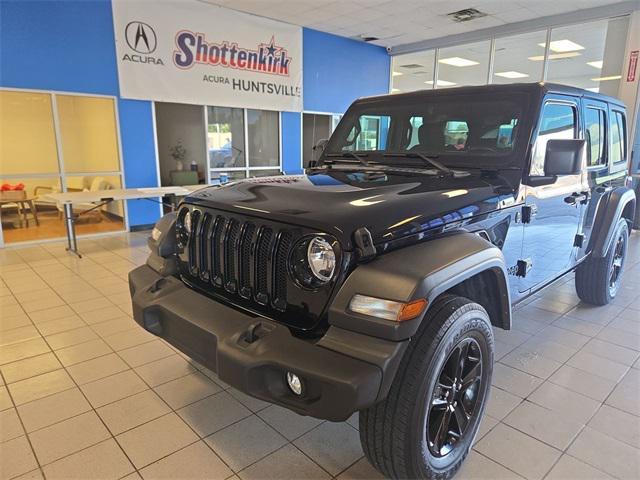 used 2022 Jeep Wrangler Unlimited car, priced at $28,111