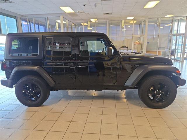 used 2022 Jeep Wrangler Unlimited car, priced at $28,111