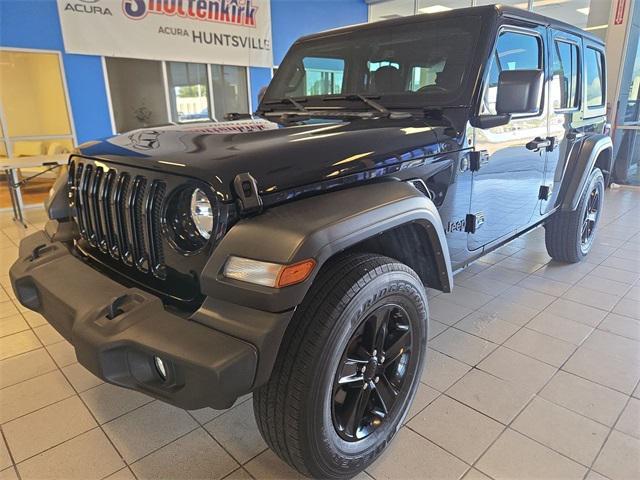 used 2022 Jeep Wrangler Unlimited car, priced at $28,111