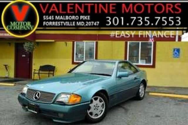 used 1991 Mercedes-Benz SL-Class car, priced at $4,500