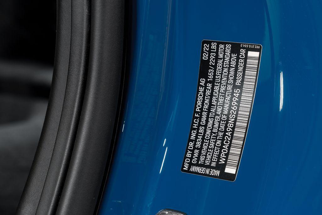 used 2022 Porsche 911 car, priced at $375,990