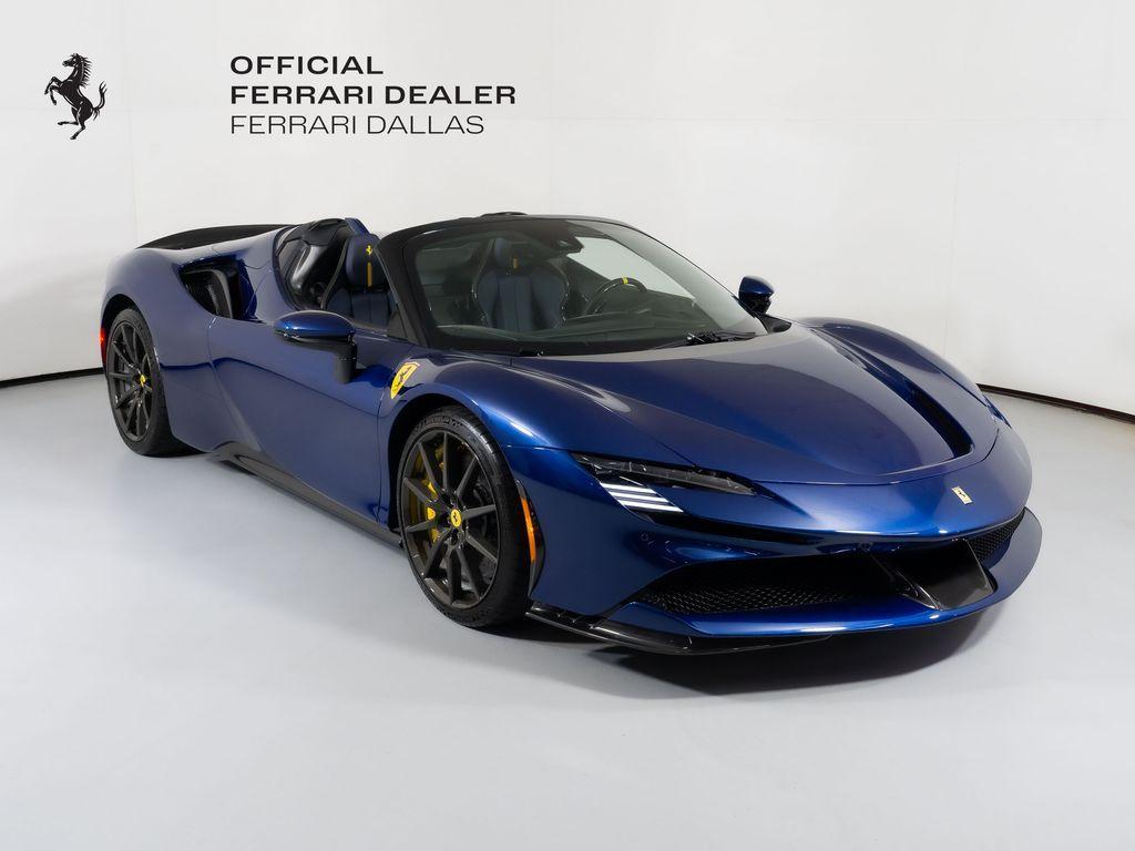 used 2022 Ferrari SF90 Spider car, priced at $649,900