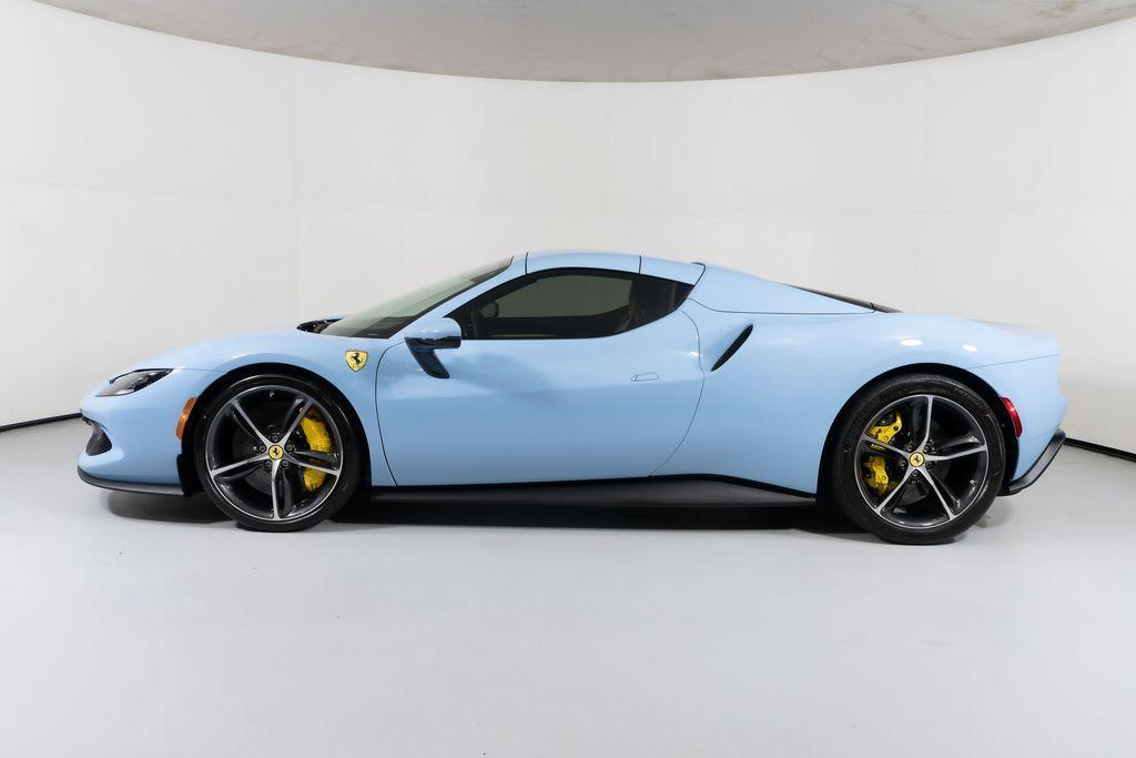 used 2025 Ferrari 296 GTS car, priced at $449,900