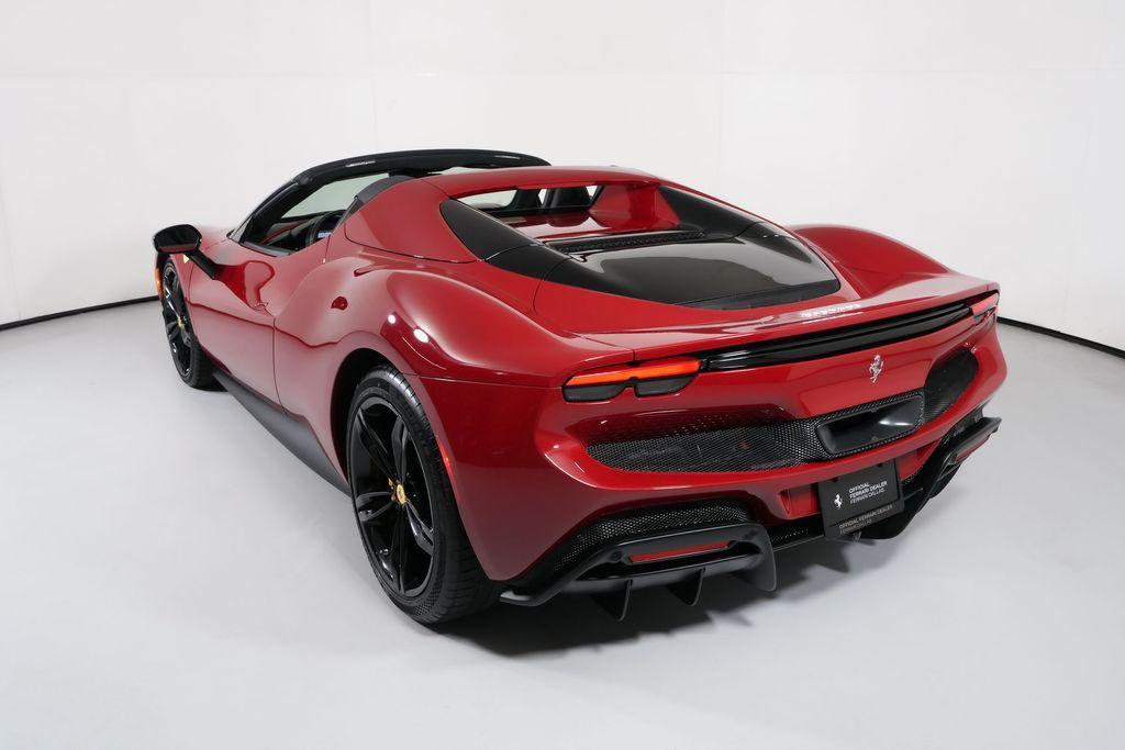 used 2025 Ferrari 296 GTS car, priced at $435,900