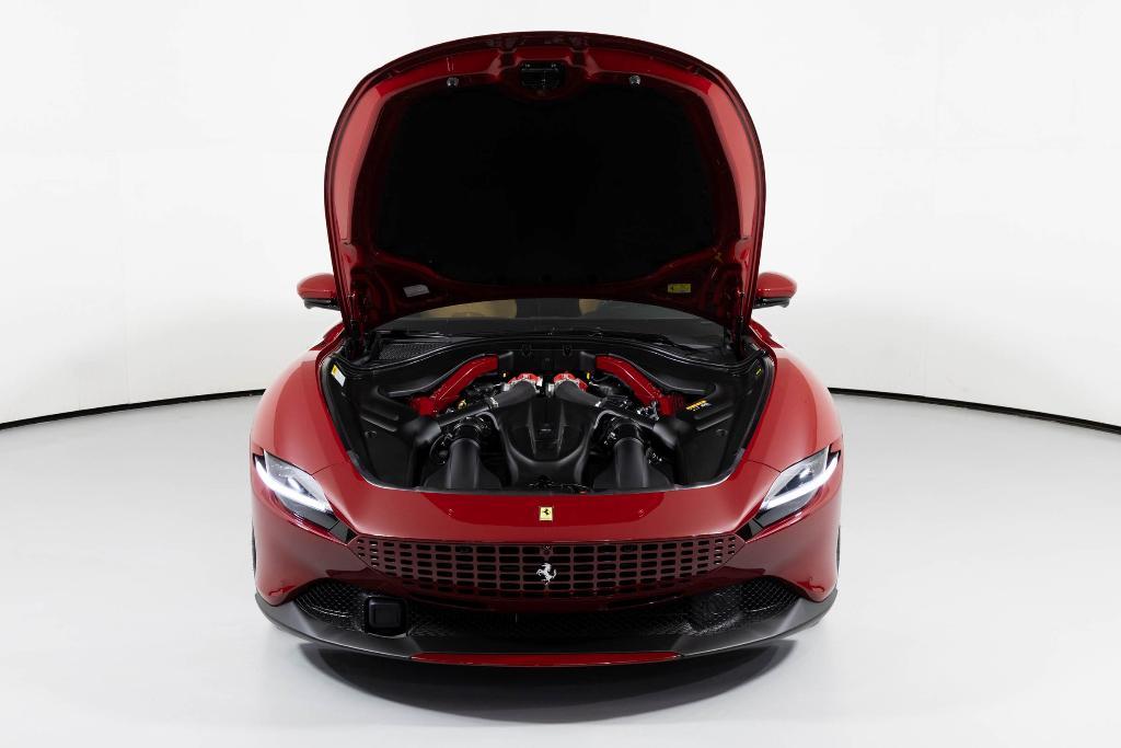 used 2024 Ferrari Roma Spider car, priced at $329,900