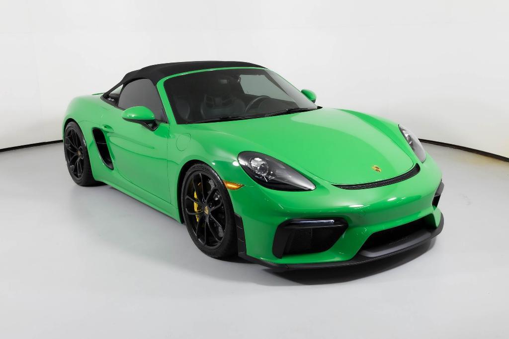 used 2023 Porsche 718 Spyder car, priced at $149,900