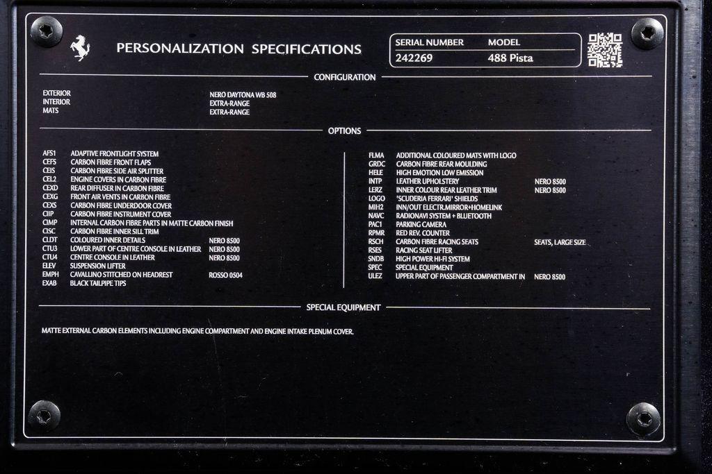 used 2019 Ferrari 488 Pista car, priced at $789,900