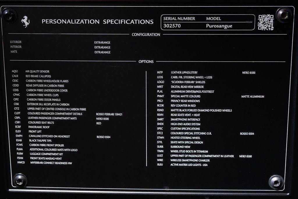 used 2024 Ferrari Purosangue car, priced at $559,900