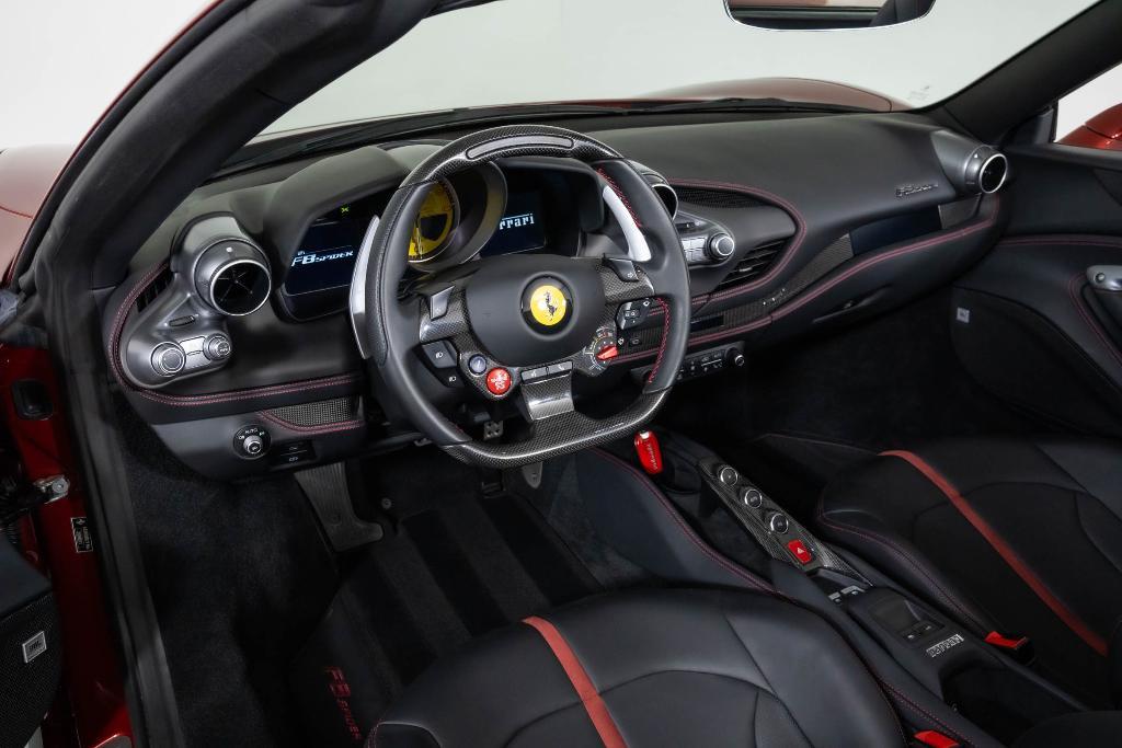 used 2023 Ferrari F8 Spider car, priced at $459,900