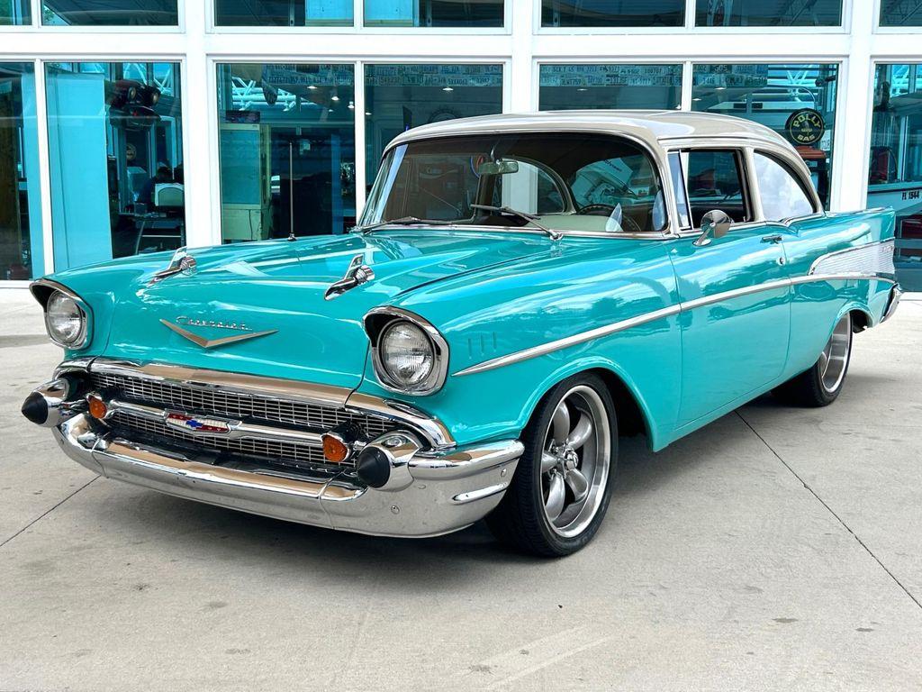 used 1957 Chevrolet Bel Air car, priced at $56,697