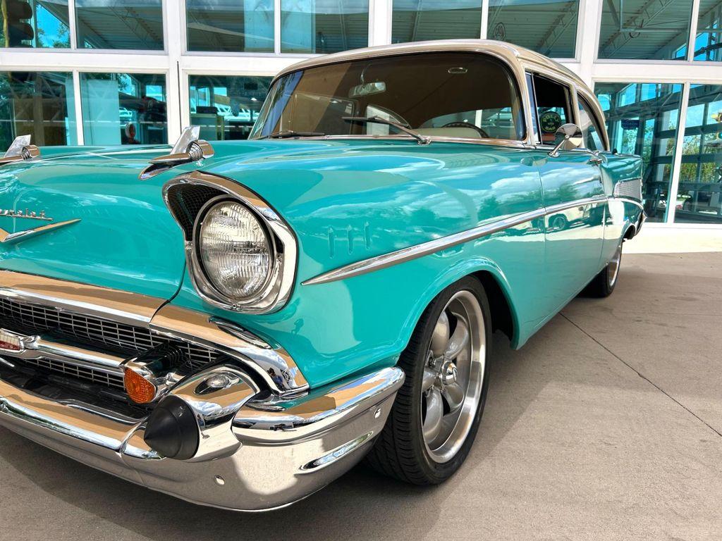 used 1957 Chevrolet Bel Air car, priced at $56,697