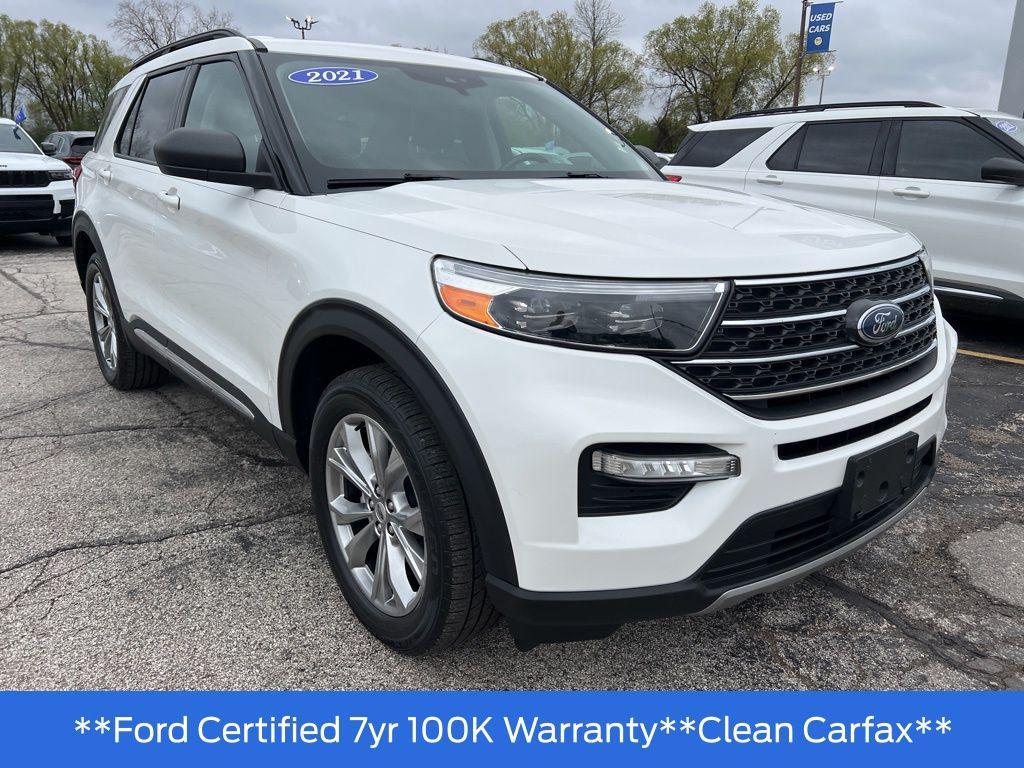used 2021 Ford Explorer car, priced at $25,862