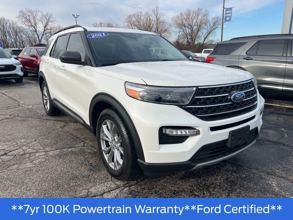 used 2021 Ford Explorer car, priced at $22,500