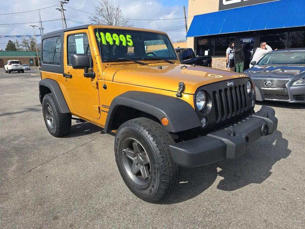 used 2014 Jeep Wrangler car, priced at $14,995